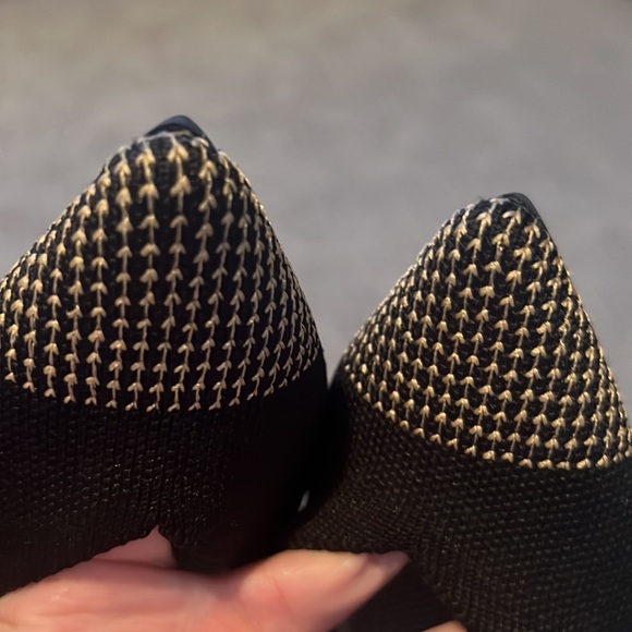 Rothy’s - Licorice (labeled size 8 - more of 7.5) - Picture 3 of 4